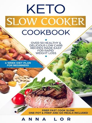 cover image of Keto Slow Cooker Cookbook